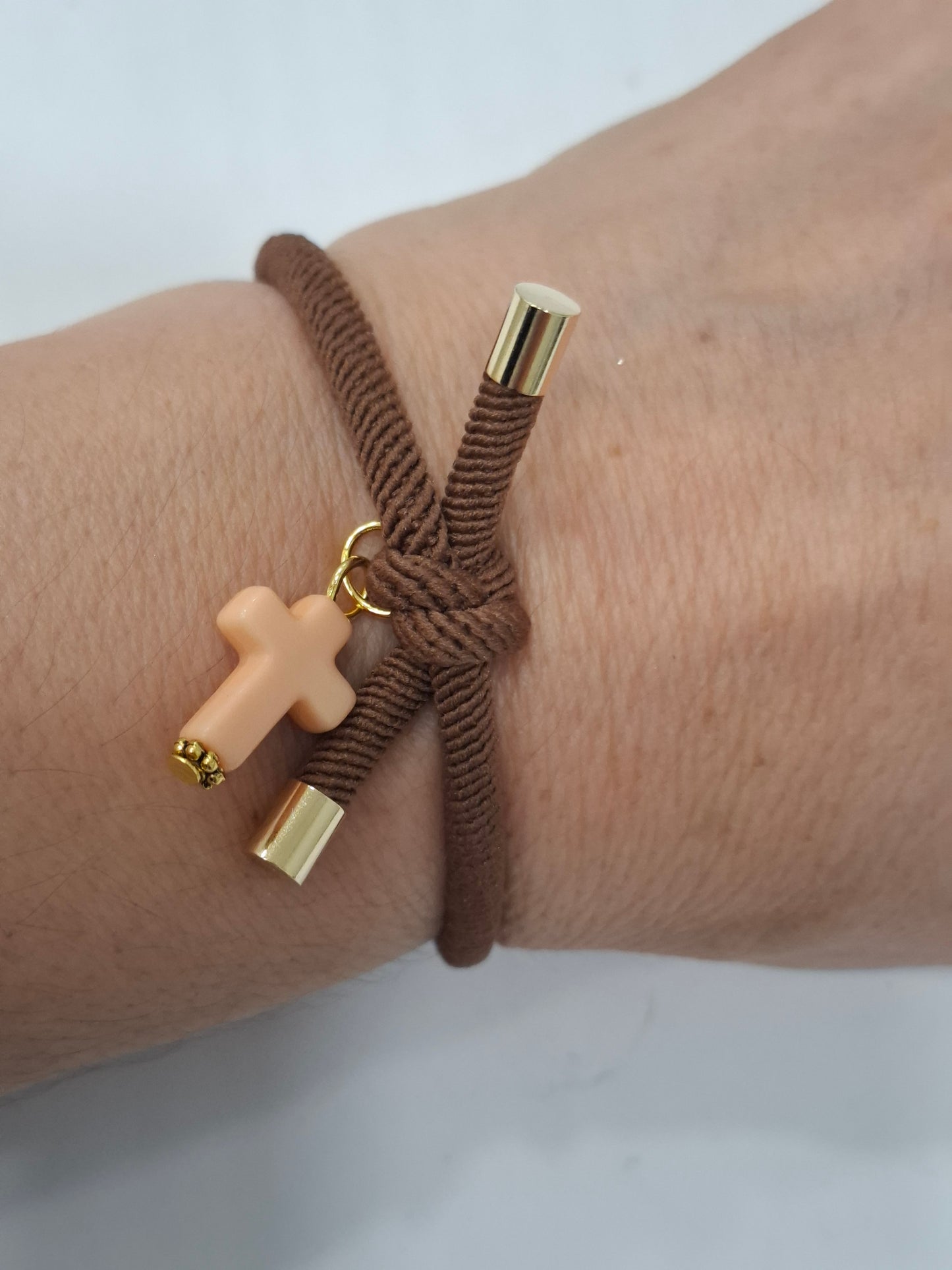 Pulsera nudo CRUZ