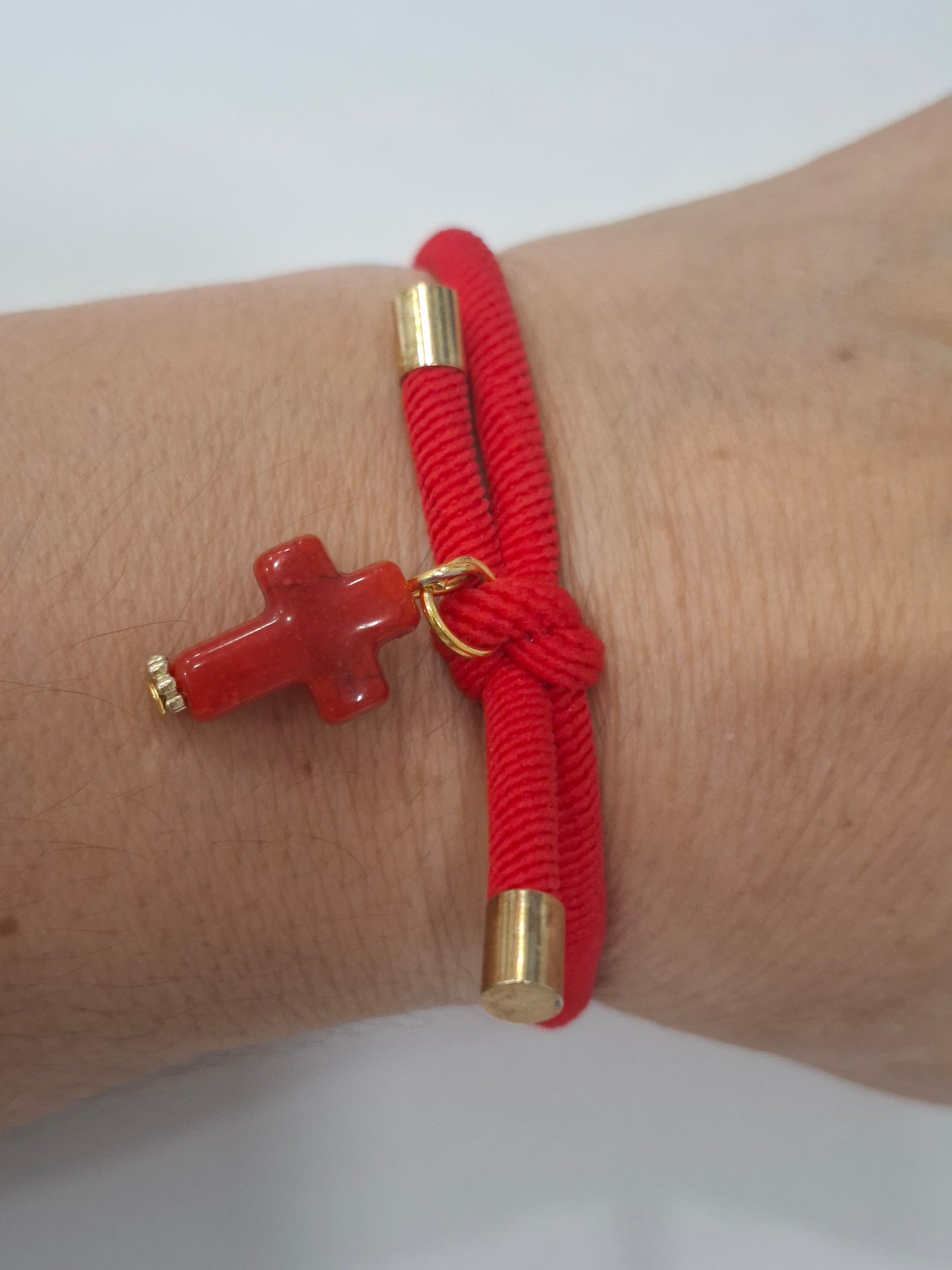 Pulsera nudo CRUZ