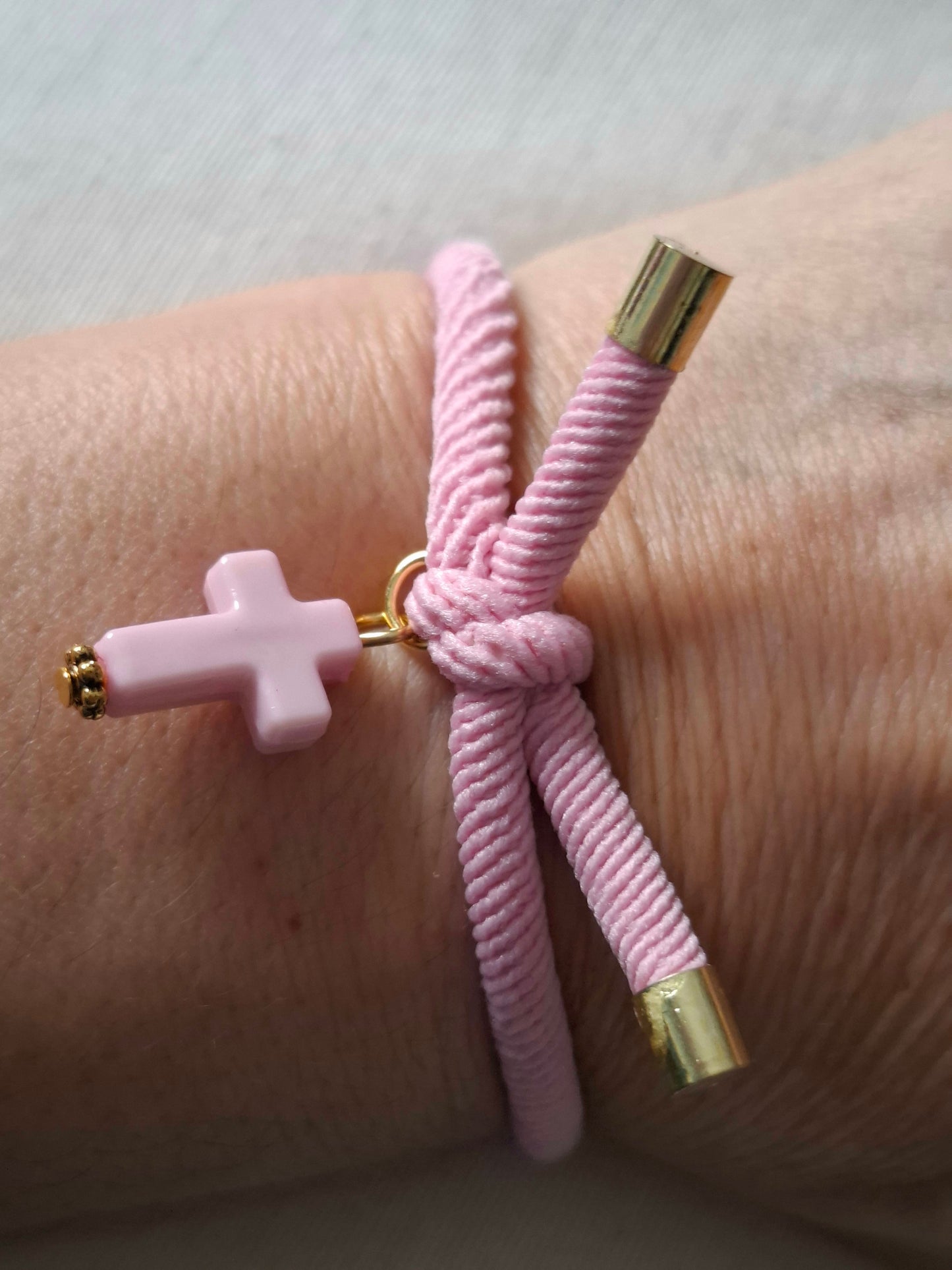 Pulsera nudo CRUZ