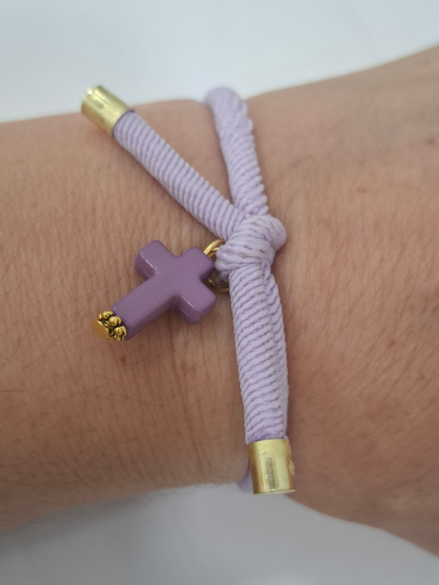 Pulsera nudo CRUZ