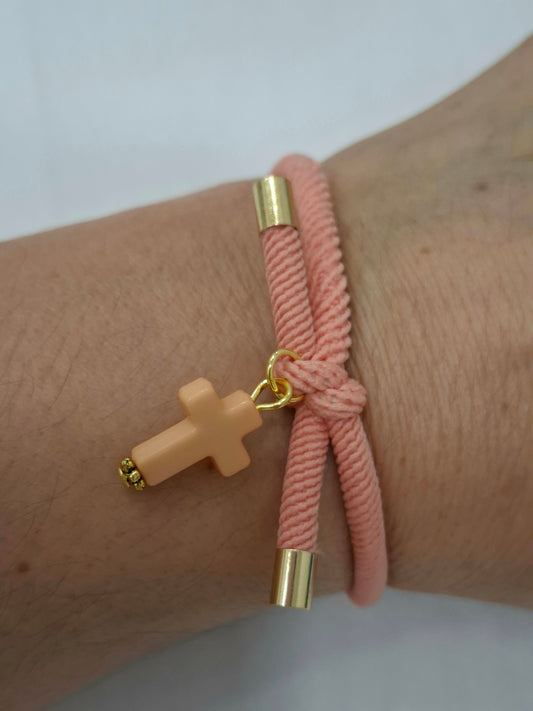 Pulsera nudo CRUZ