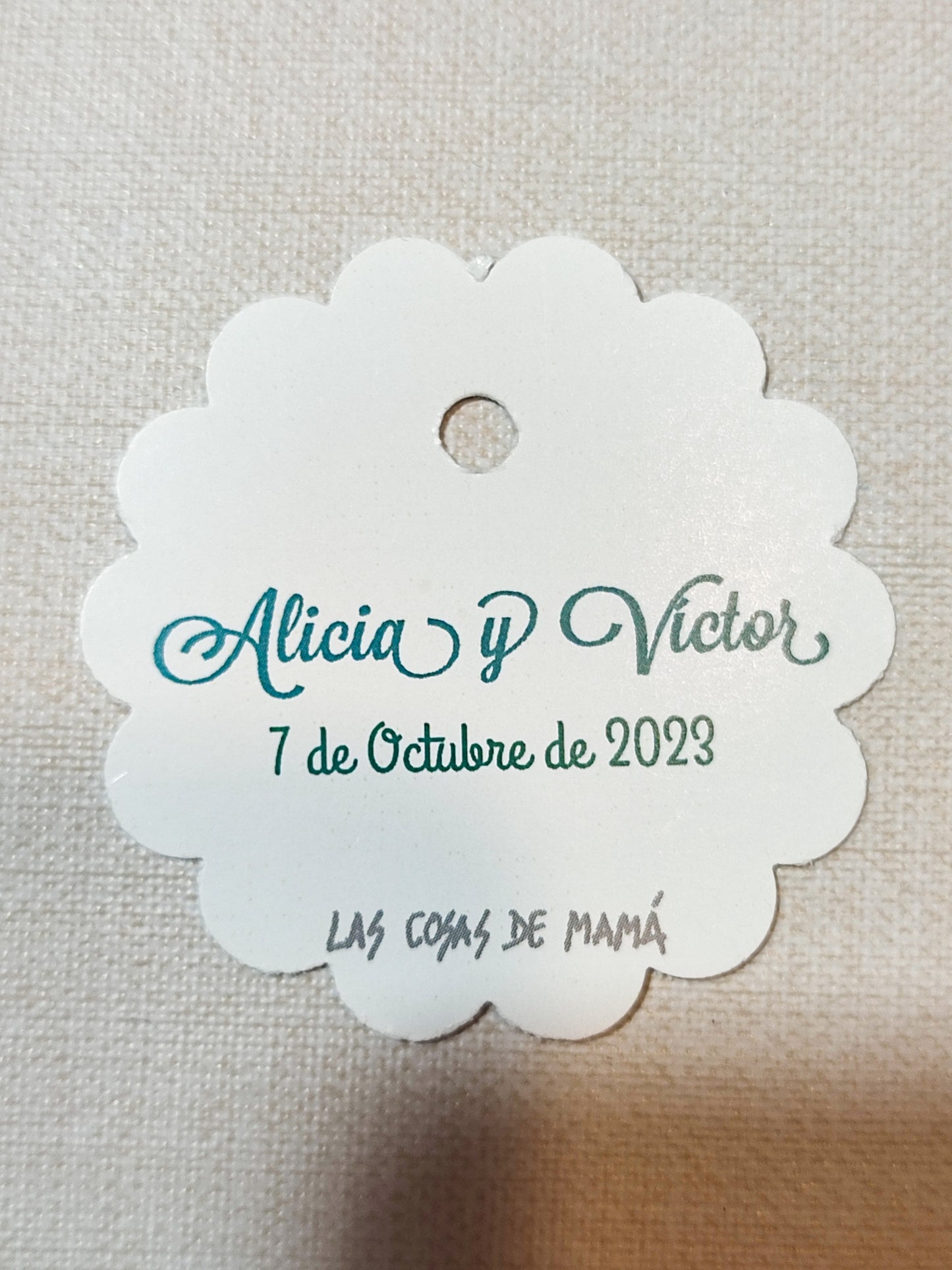 ETIQUETA BODA