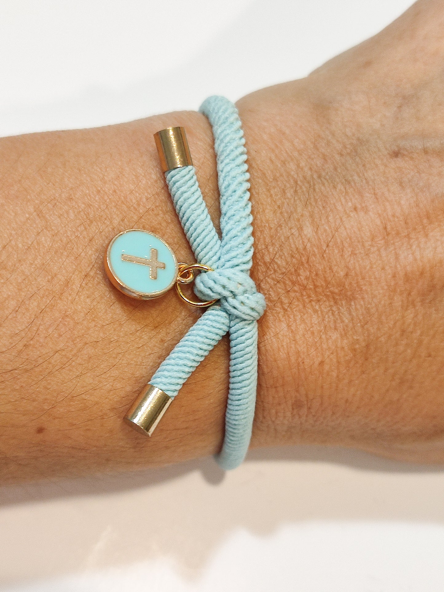 Pulsera nudo CRUZ