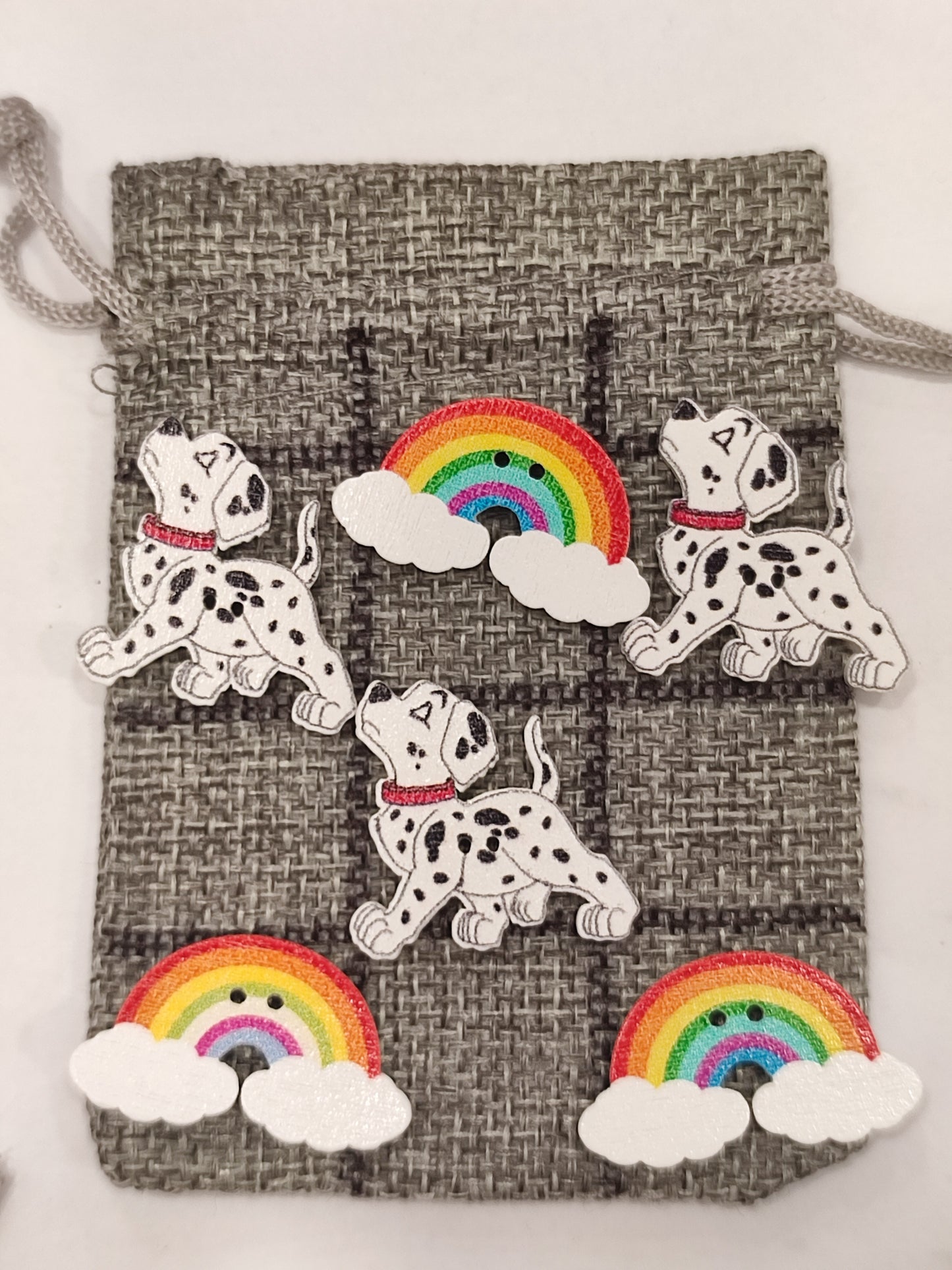 3 en RAYA DÁLMATA ARCOIRIS 2