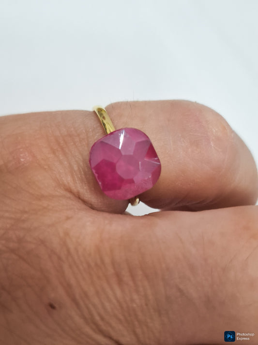 ANILLO POM AGUA FRESA