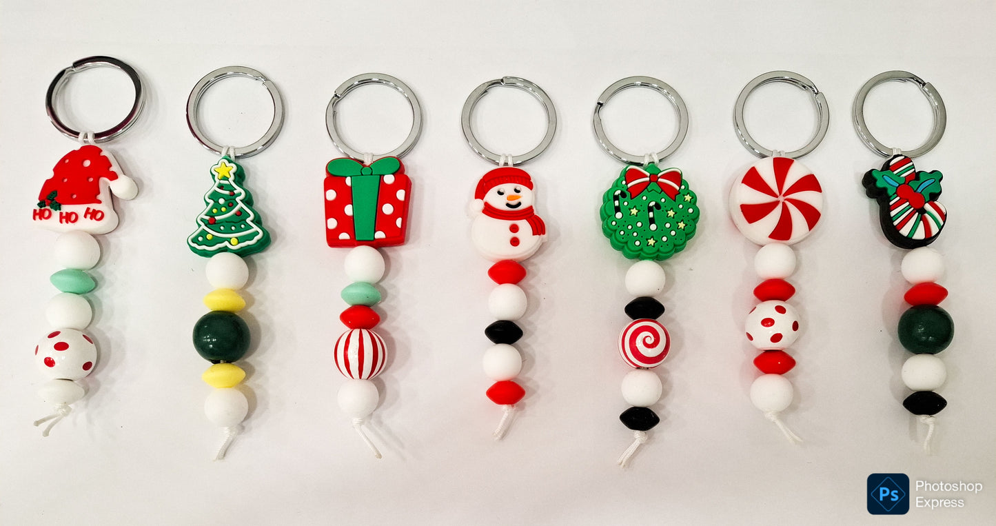 Llavero silicona NAVIDEÑO