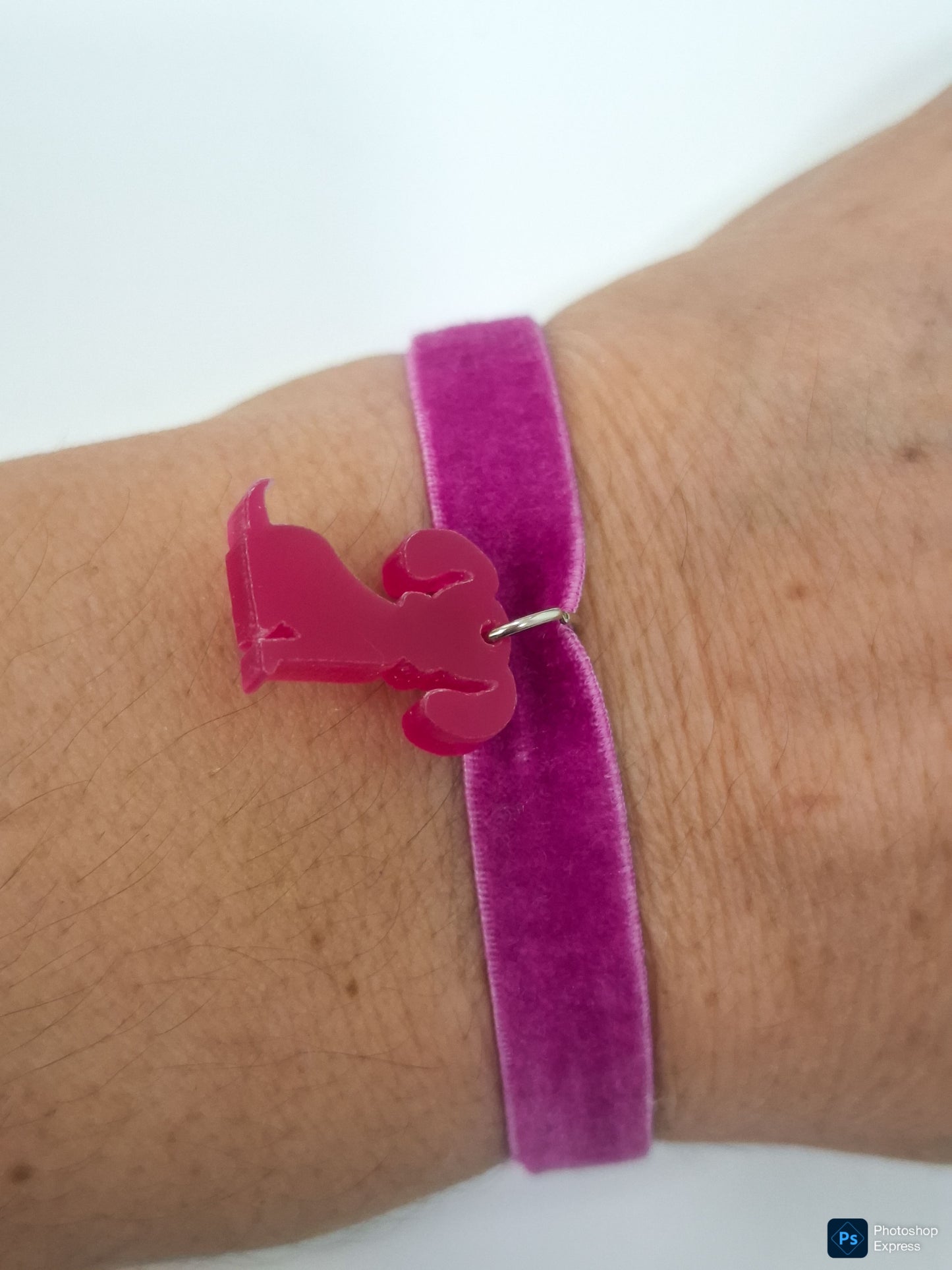 Pulseras terciopelo PERRO