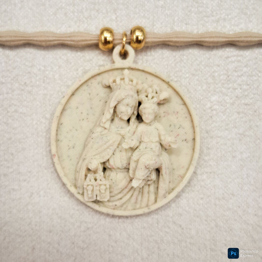 Collar elástico VIRGEN DEL CARMEN
