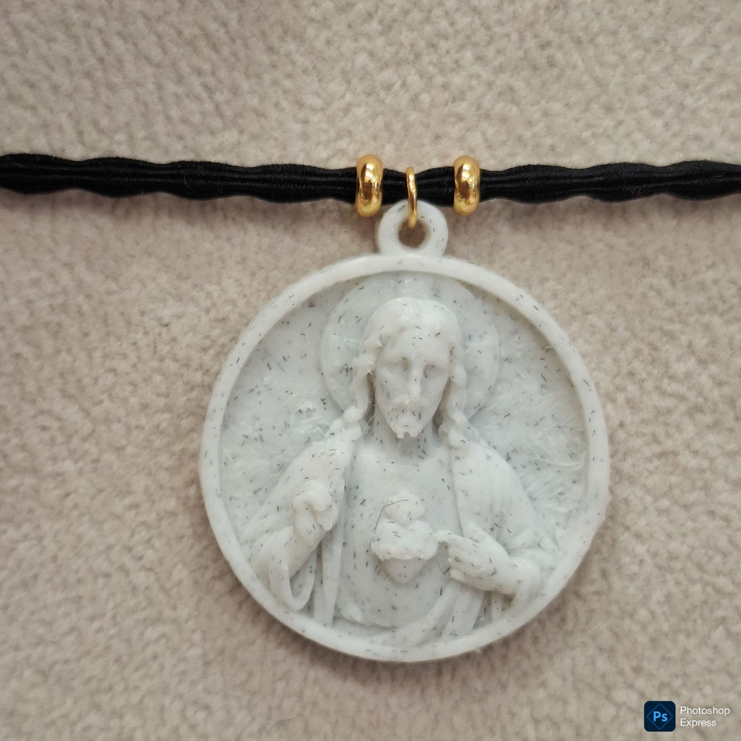 Collar elástico CORAZÓN DE JESÚS