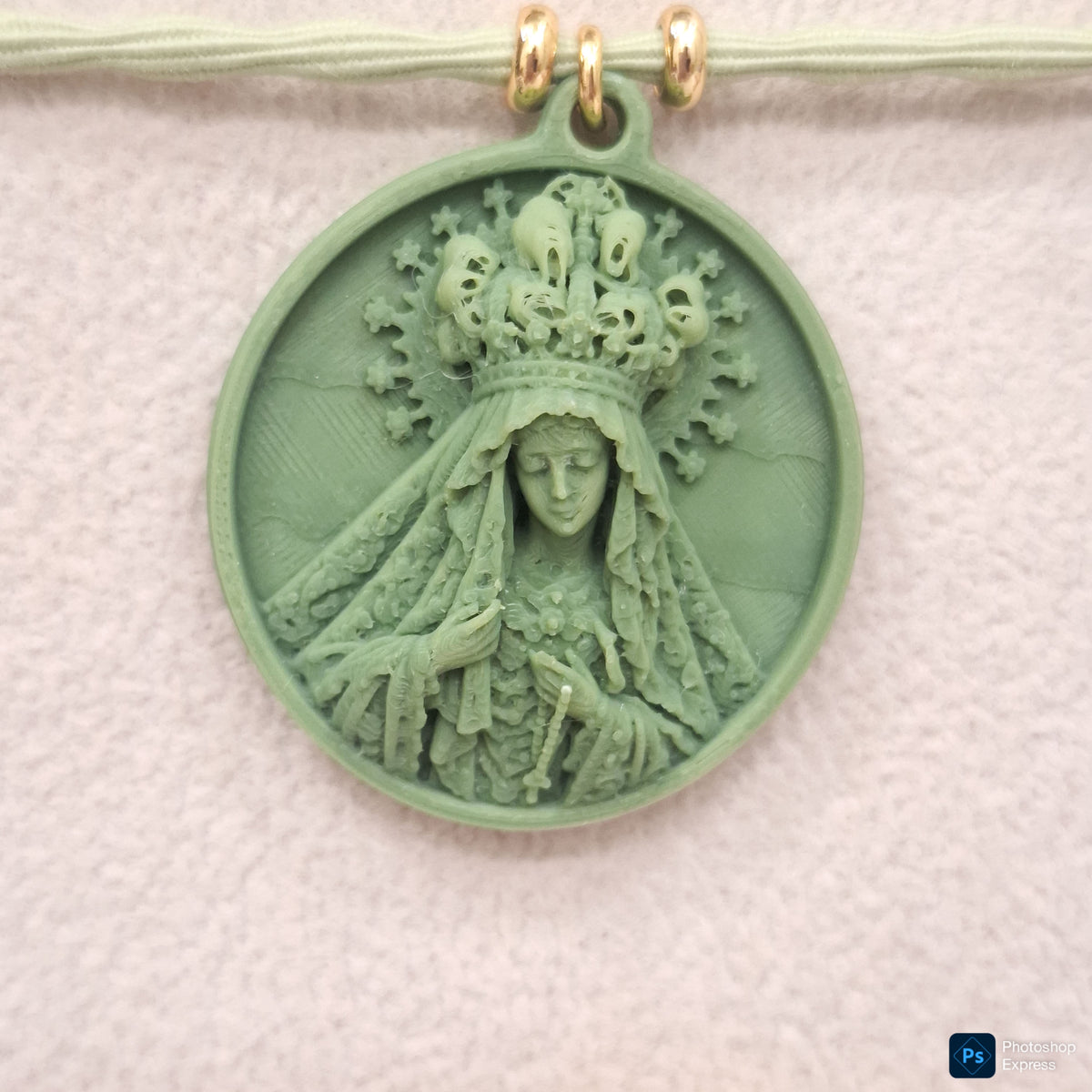 Collar elástico VIRGEN DE LA ESPERANZA