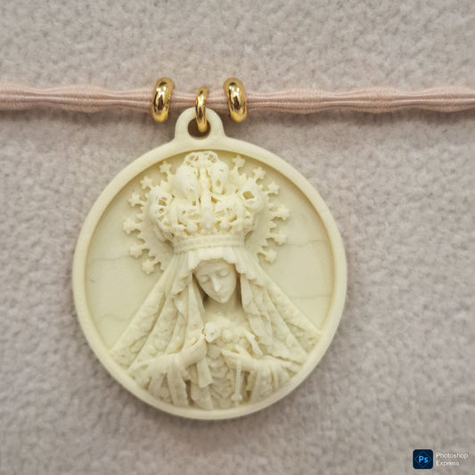 Collar elástico VIRGEN DE LA ESPERANZA