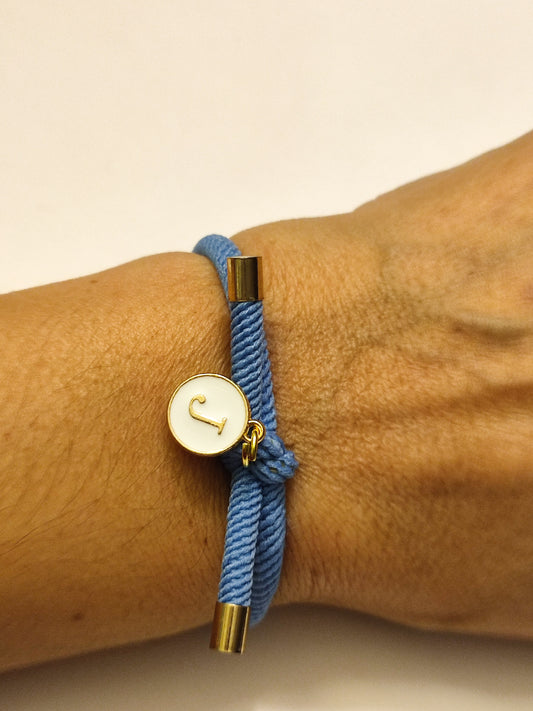 Pulsera nudo INICIAL J