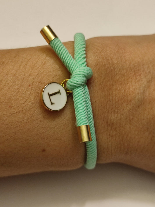 Pulsera nudo INICIAL L