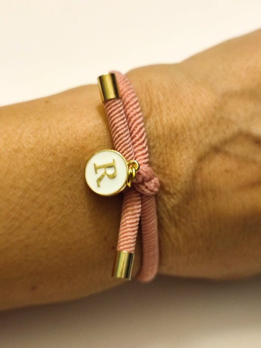 Pulsera nudo INICIAL R