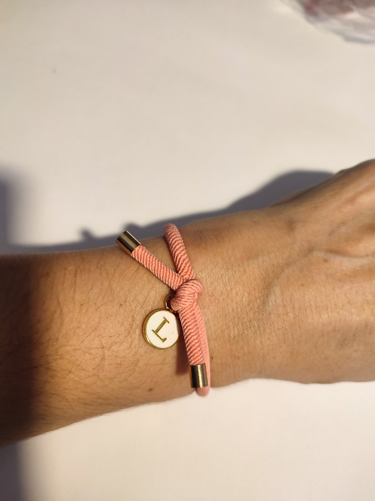 Pulsera nudo INICIAL L
