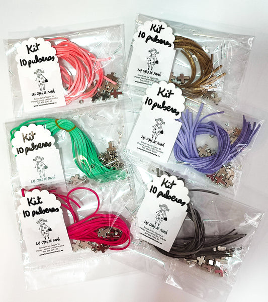 KIT 10 Pulseras ante CRUZ