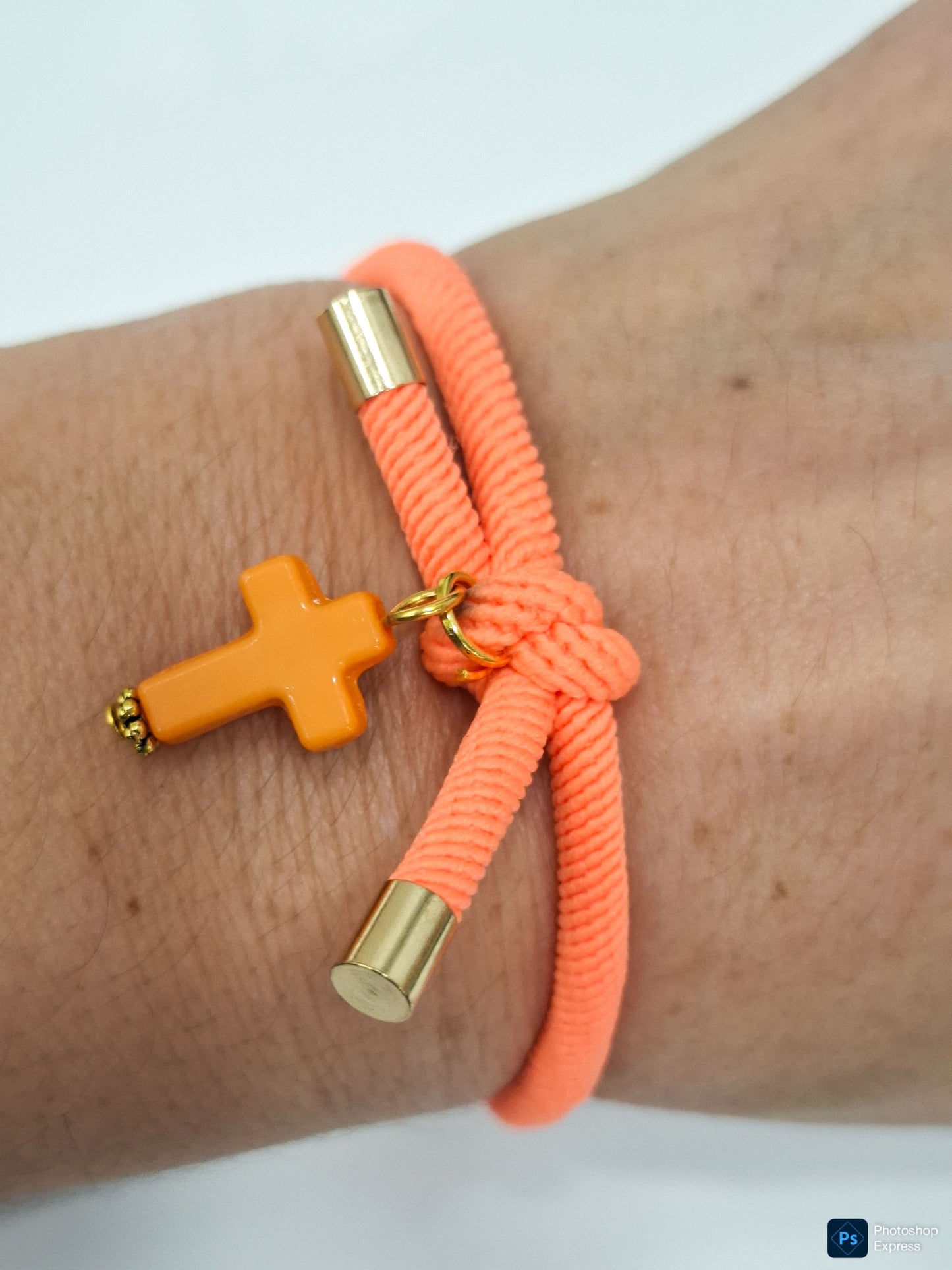 Pulsera nudo CRUZ