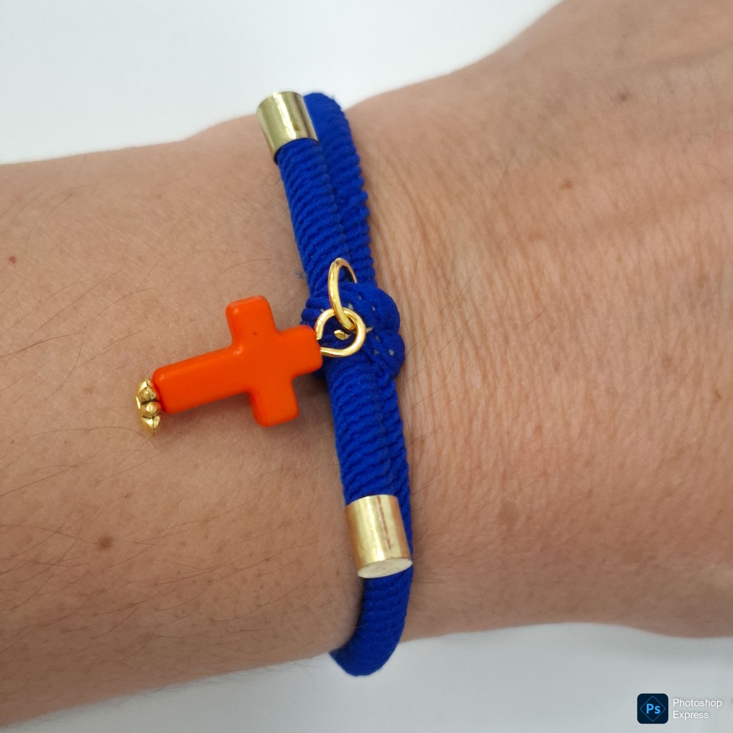 Pulsera nudo CRUZ