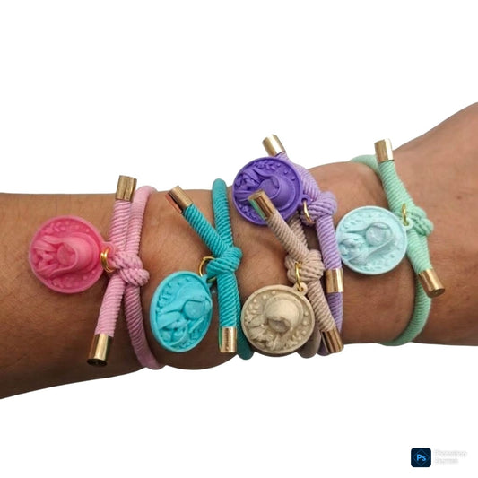 Pulsera medalla VIRGEN NIÑA