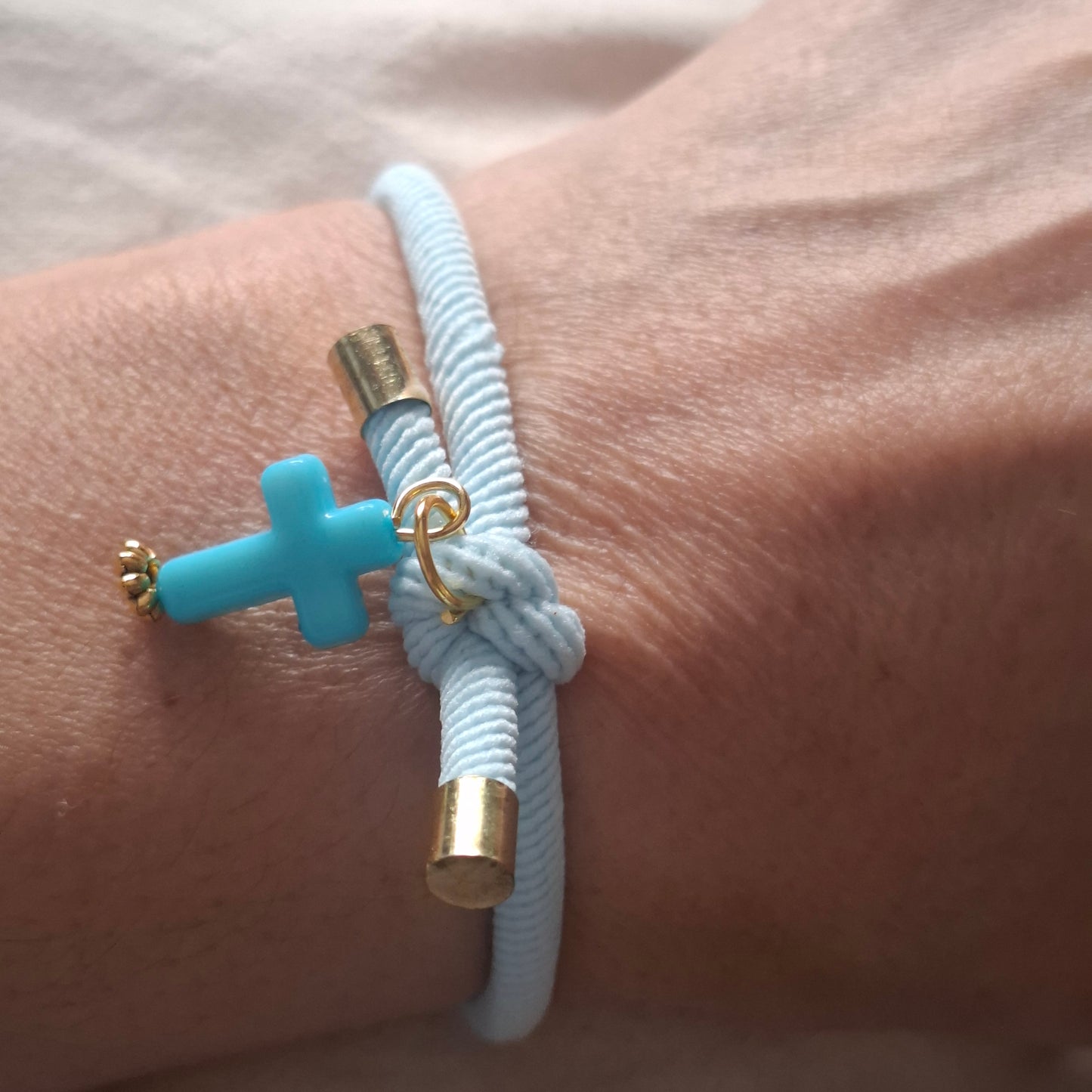 Pulsera nudo CRUZ
