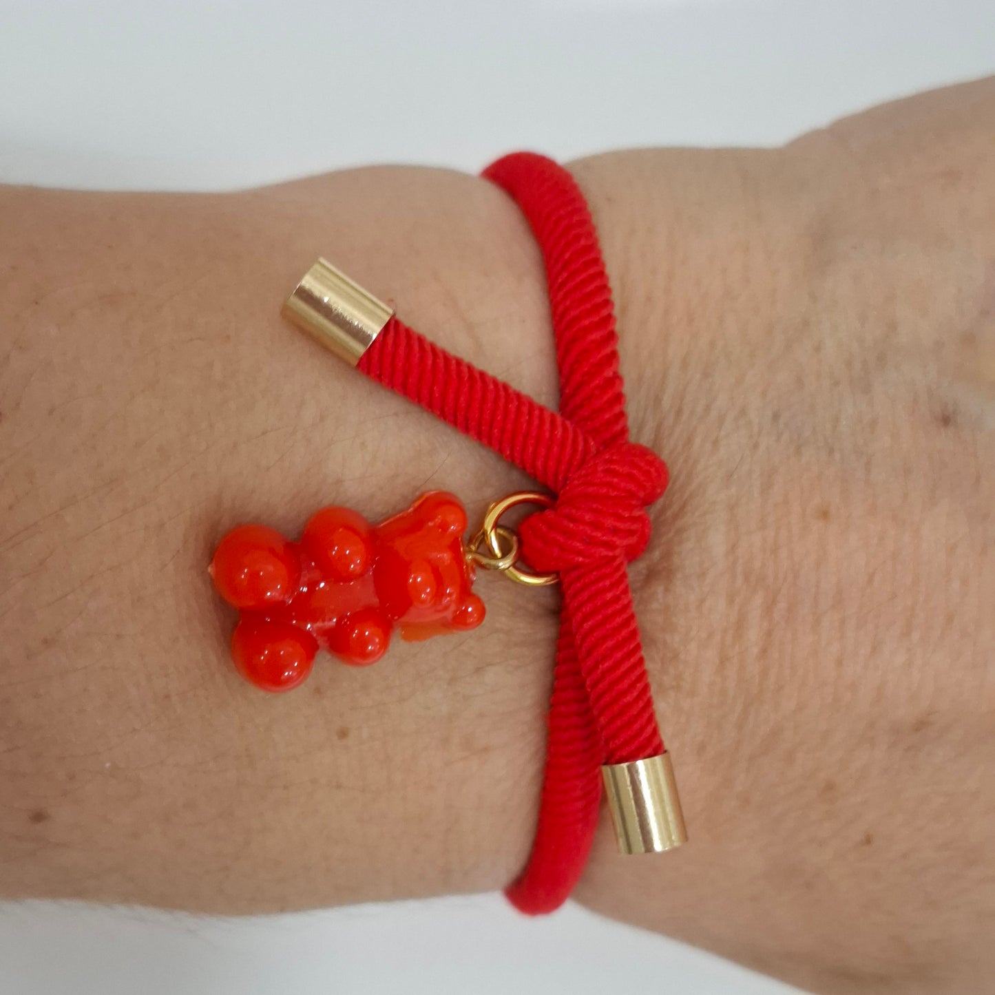 Pulsera nudo OSO acrílico