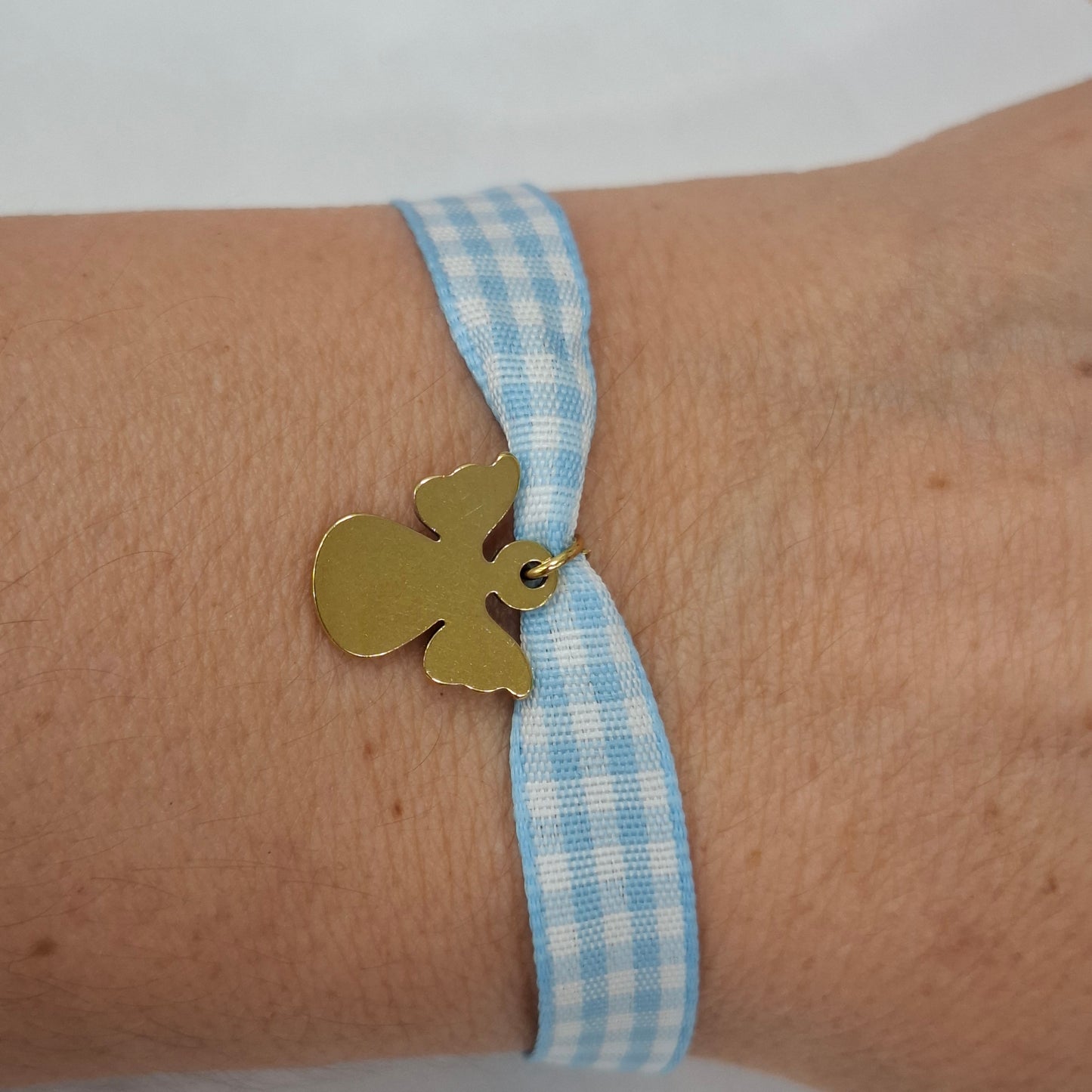 Pulsera cuadro Vichy ANGELITO
