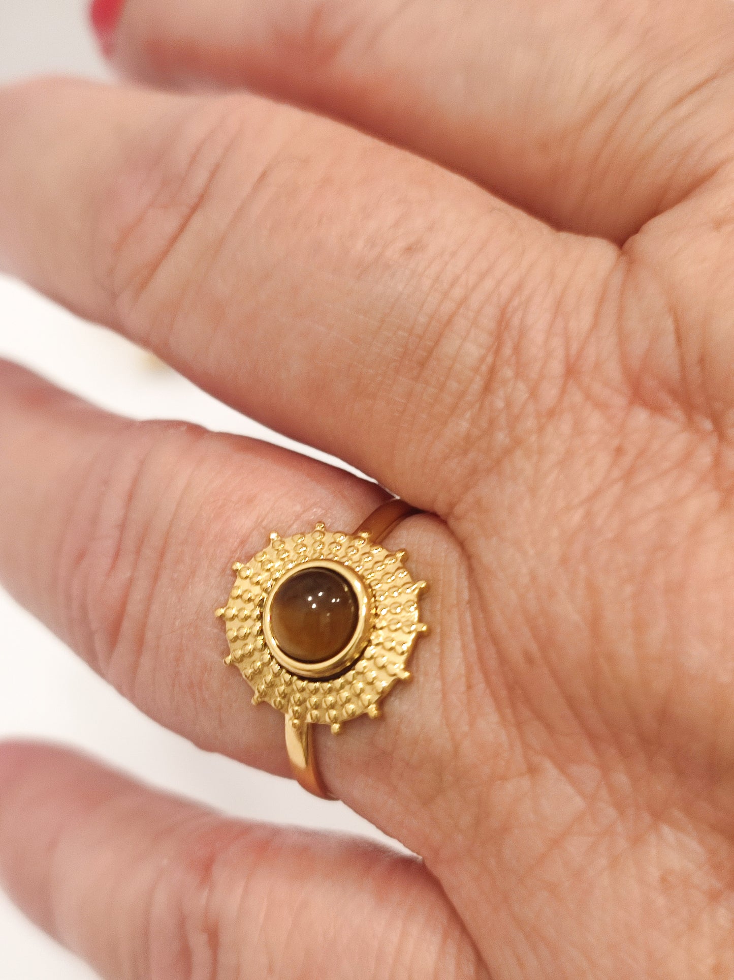 ANILLO Ojo de Tigre