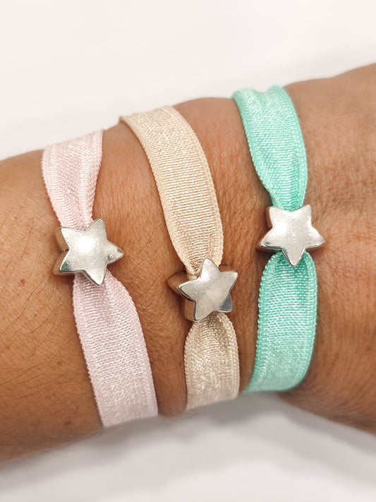 Pulsera terciopelo ELÁSTICO ESTRELLA