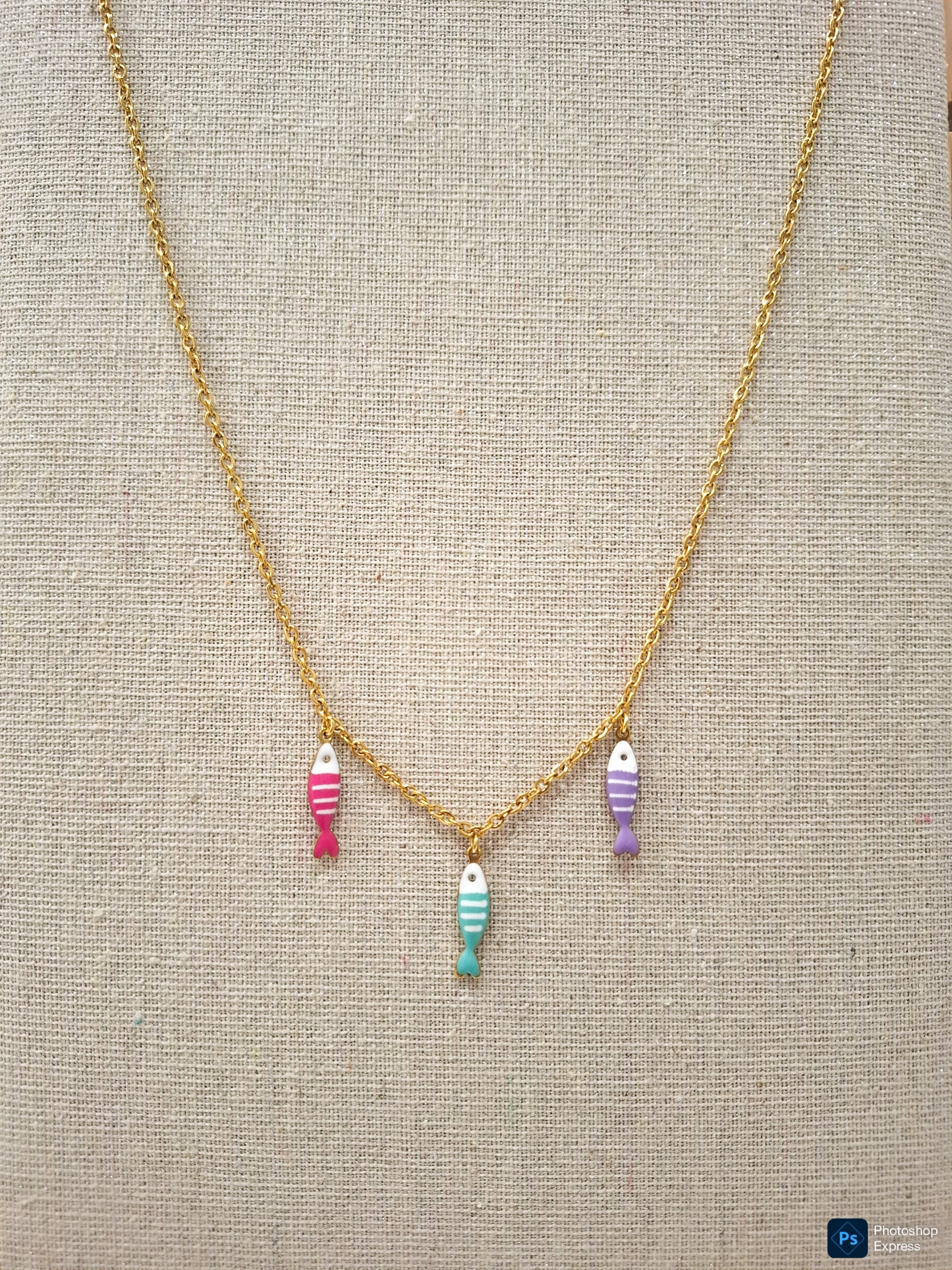 Collar acero PECES LIL