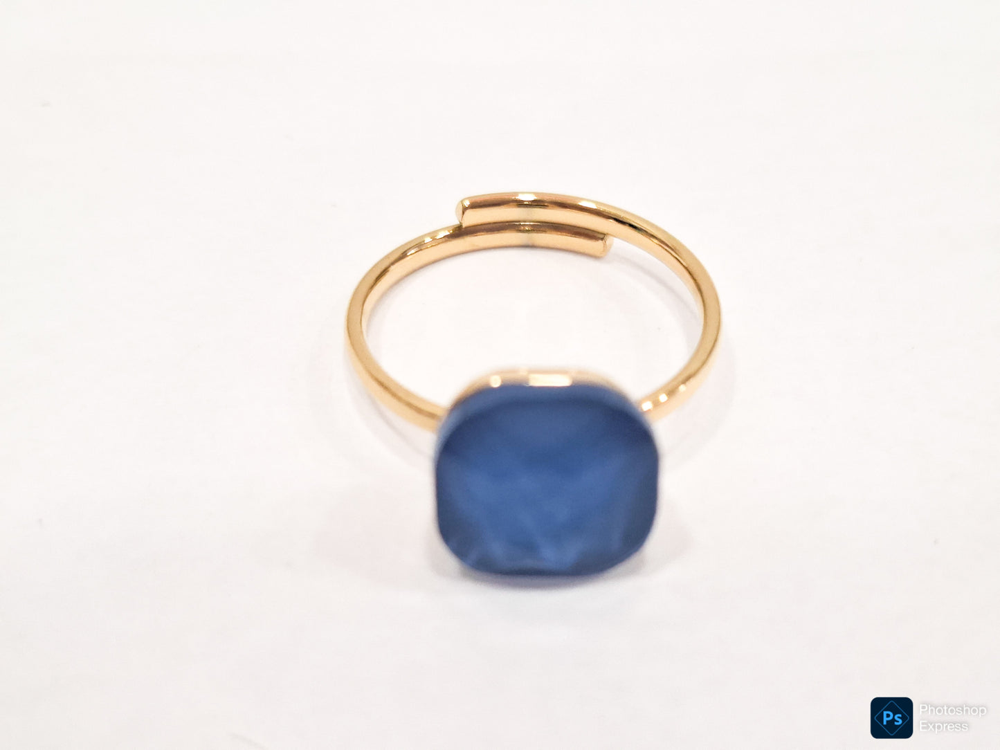 ANILLO POM Azul