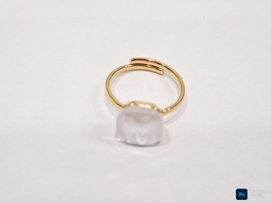 ANILLO POM Blanco