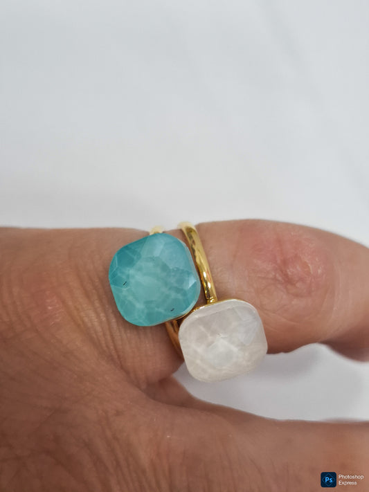 ANILLO POM Blanco