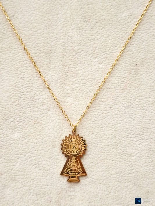 Collar ACERO VIRGEN DEL PILAR