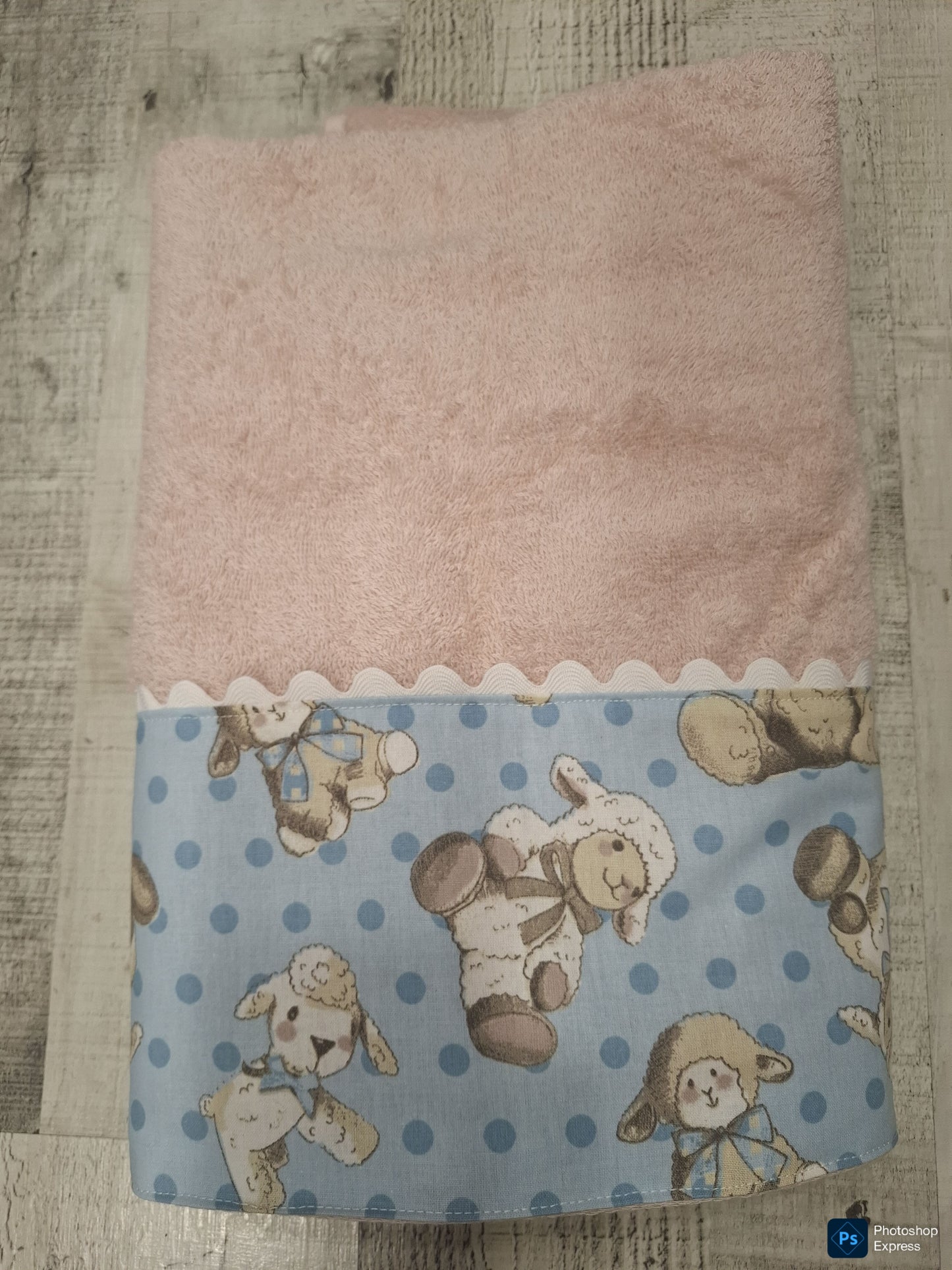 Toalla BEIGE ovejas