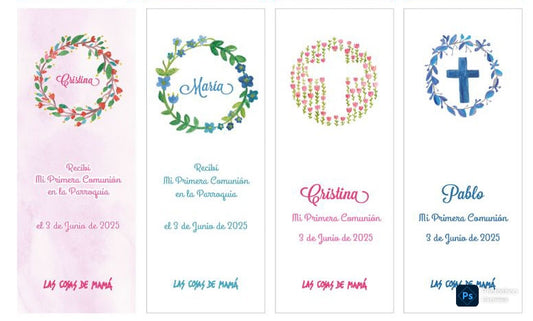 Recordatorio / Separapáginas GUIRNALDA COMUNIÓN