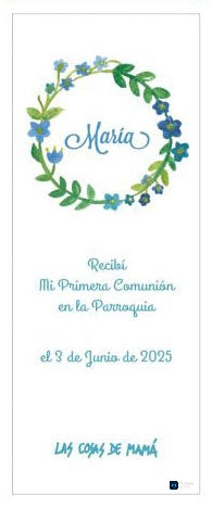 Recordatorio / Separapáginas GUIRNALDA COMUNIÓN