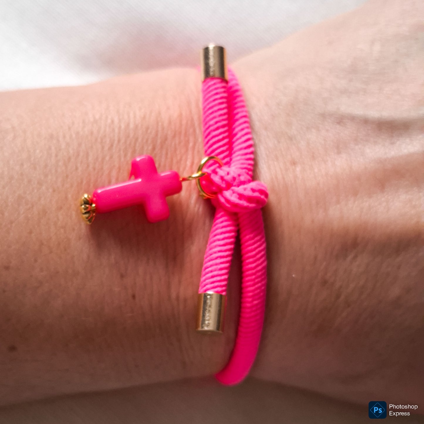 Pulsera nudo CRUZ
