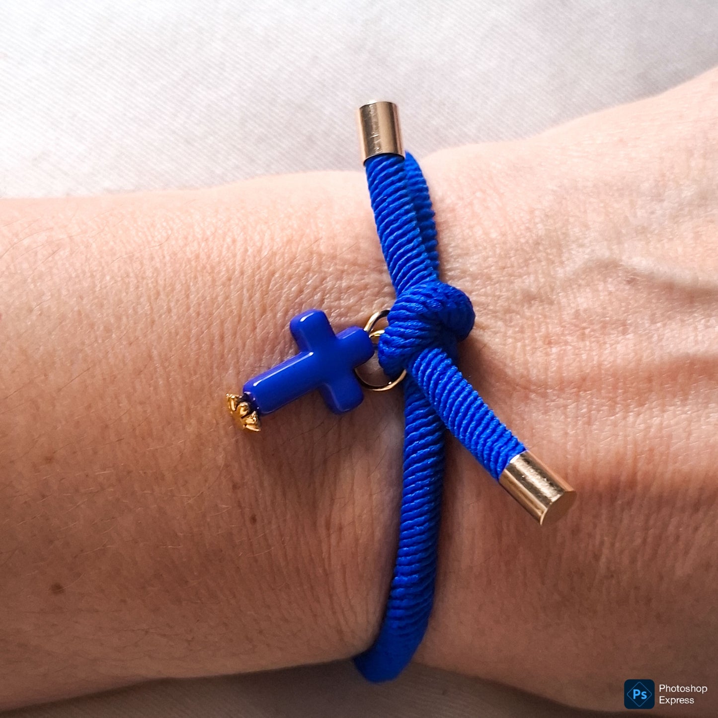 Pulsera nudo CRUZ