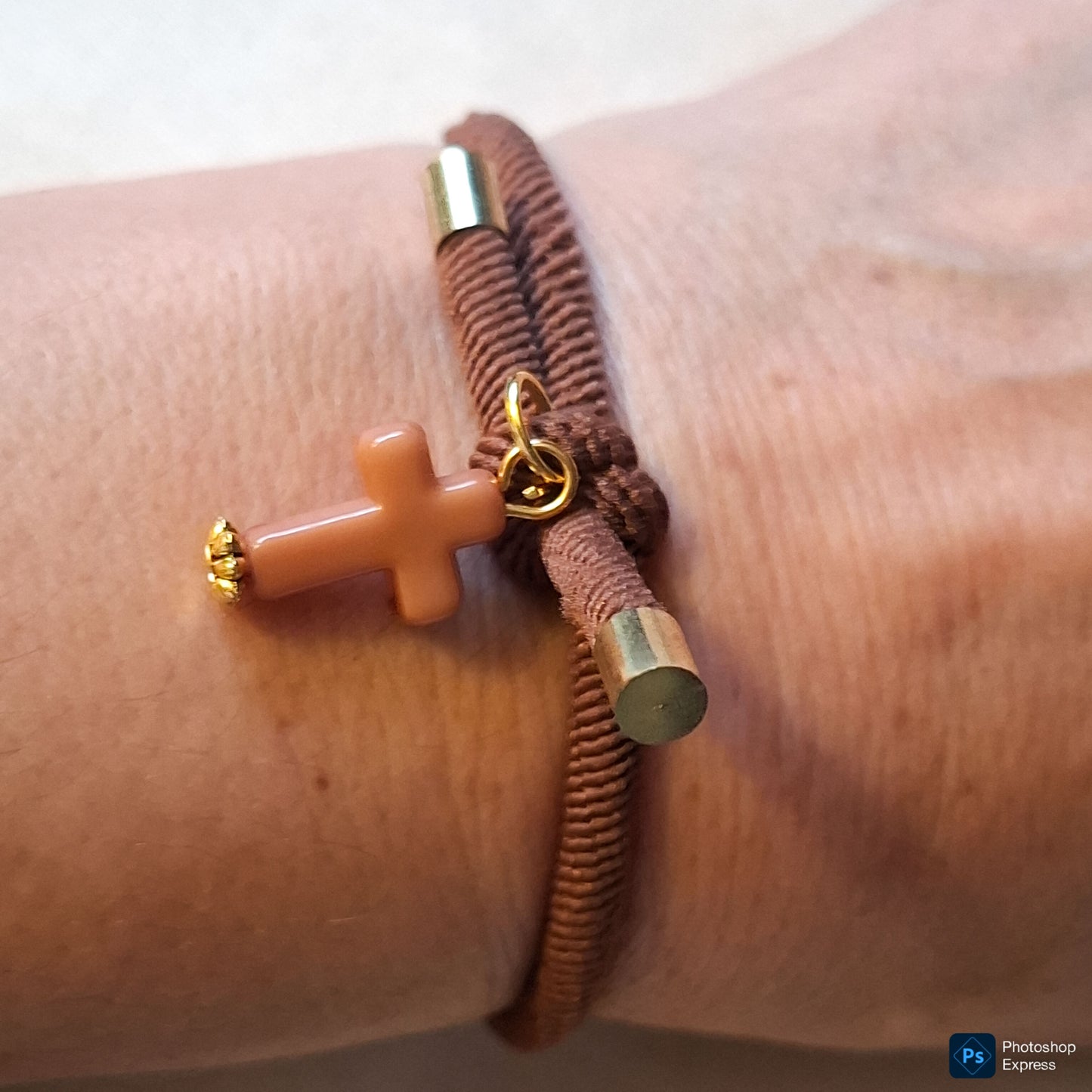 Pulsera nudo CRUZ
