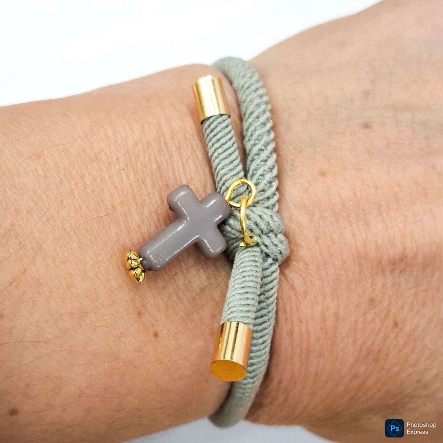 Pulsera nudo CRUZ
