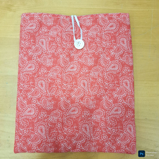 Funda Libro, Ipad o Tablet coral