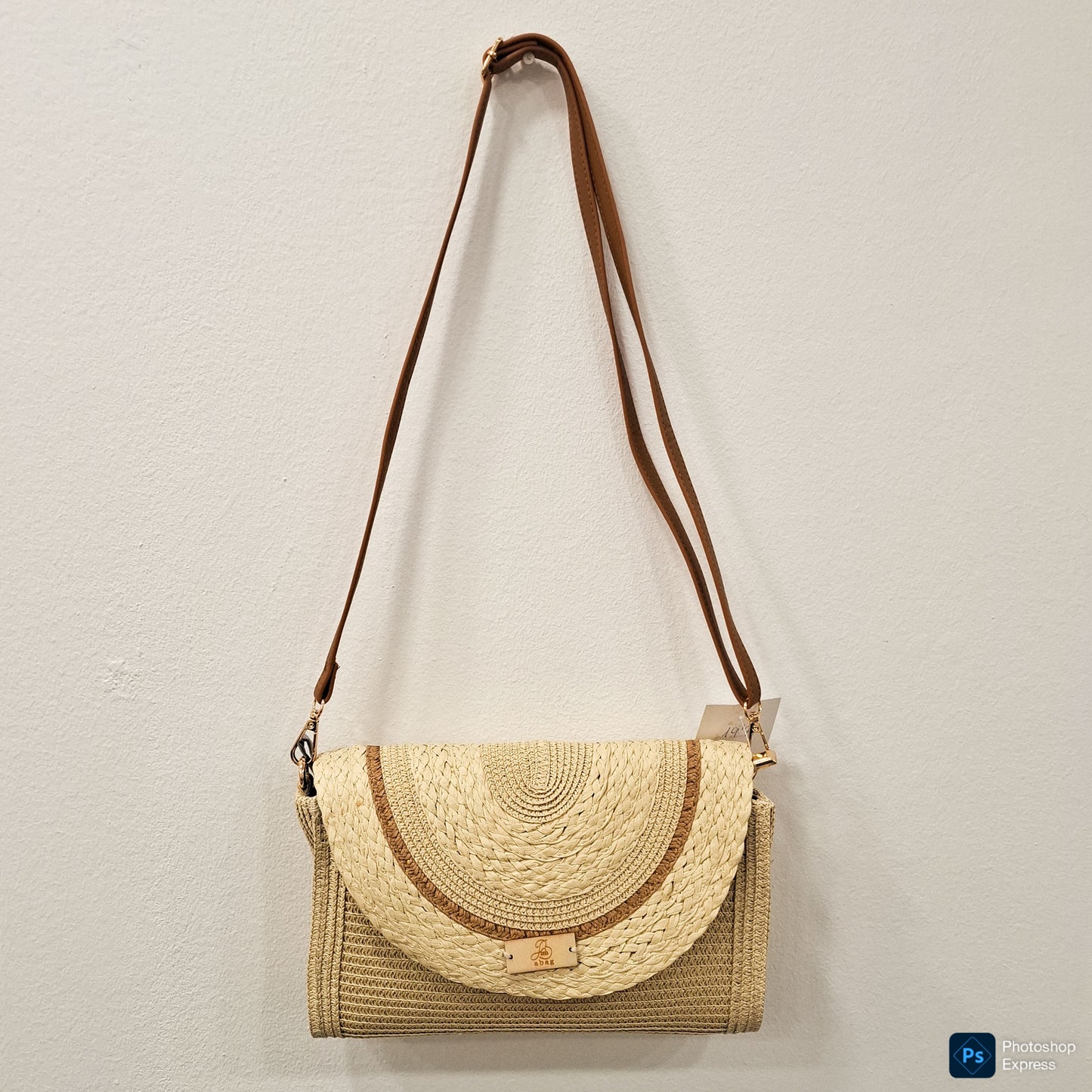 Bolso Cartera Bandolera RAFIA