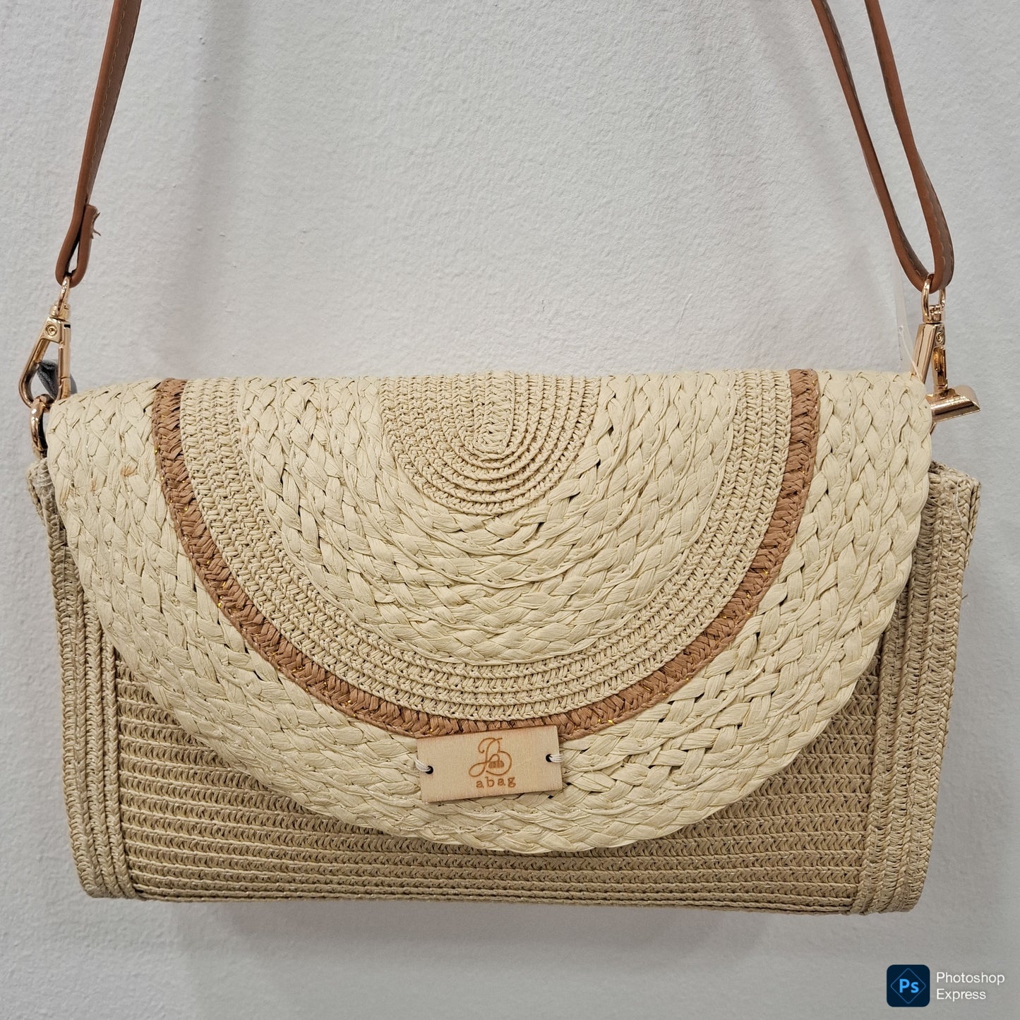 Bolso Cartera Bandolera RAFIA