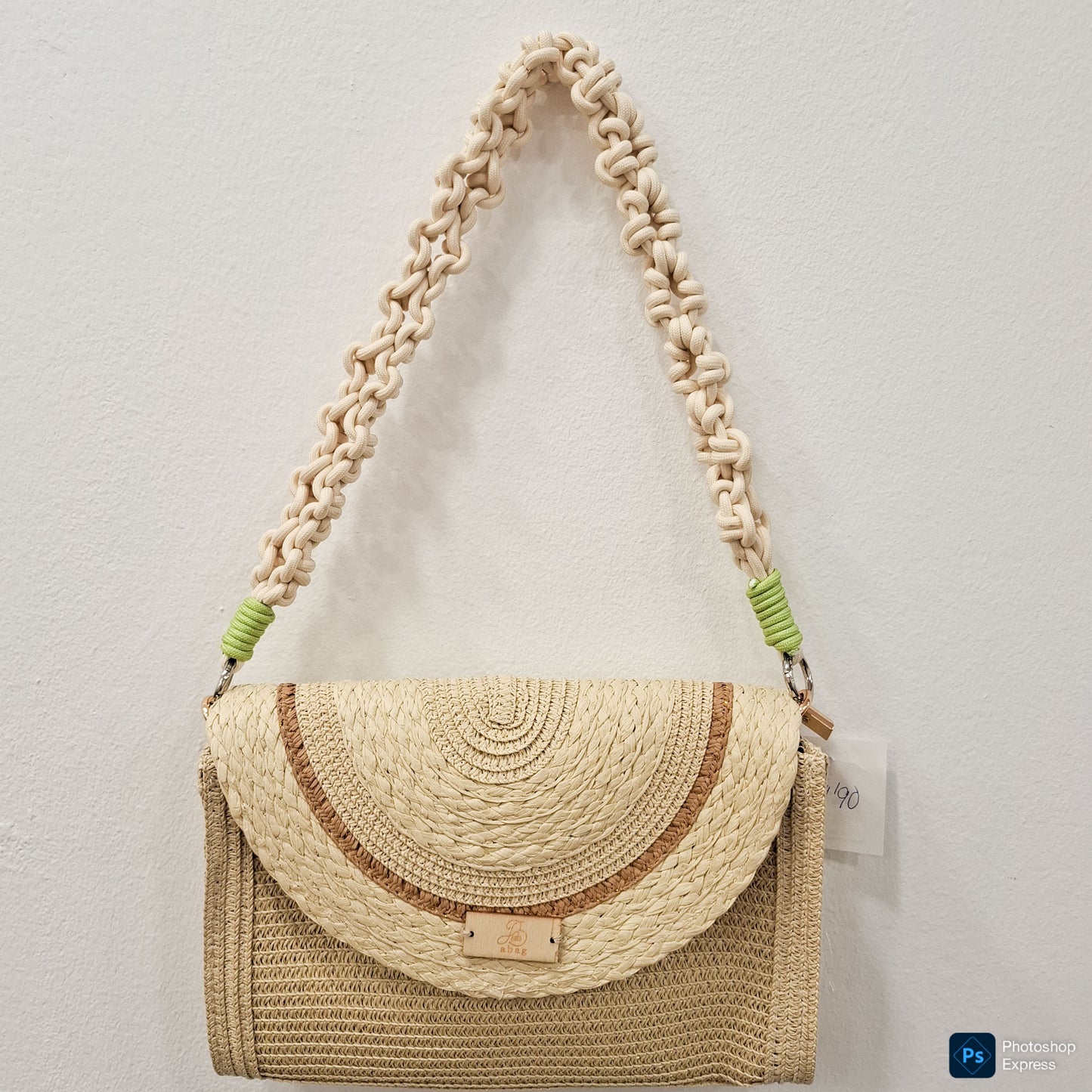 Bolso Cartera Bandolera RAFIA