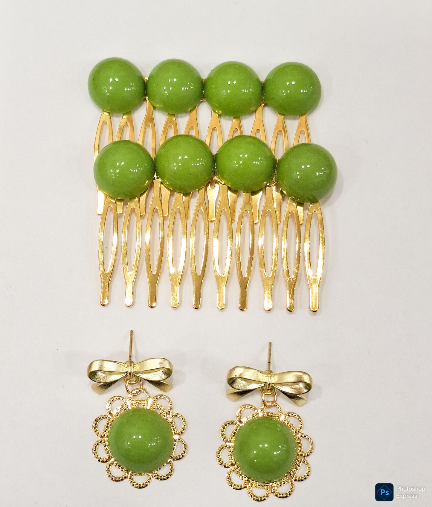Peinas BOLAS VERDE