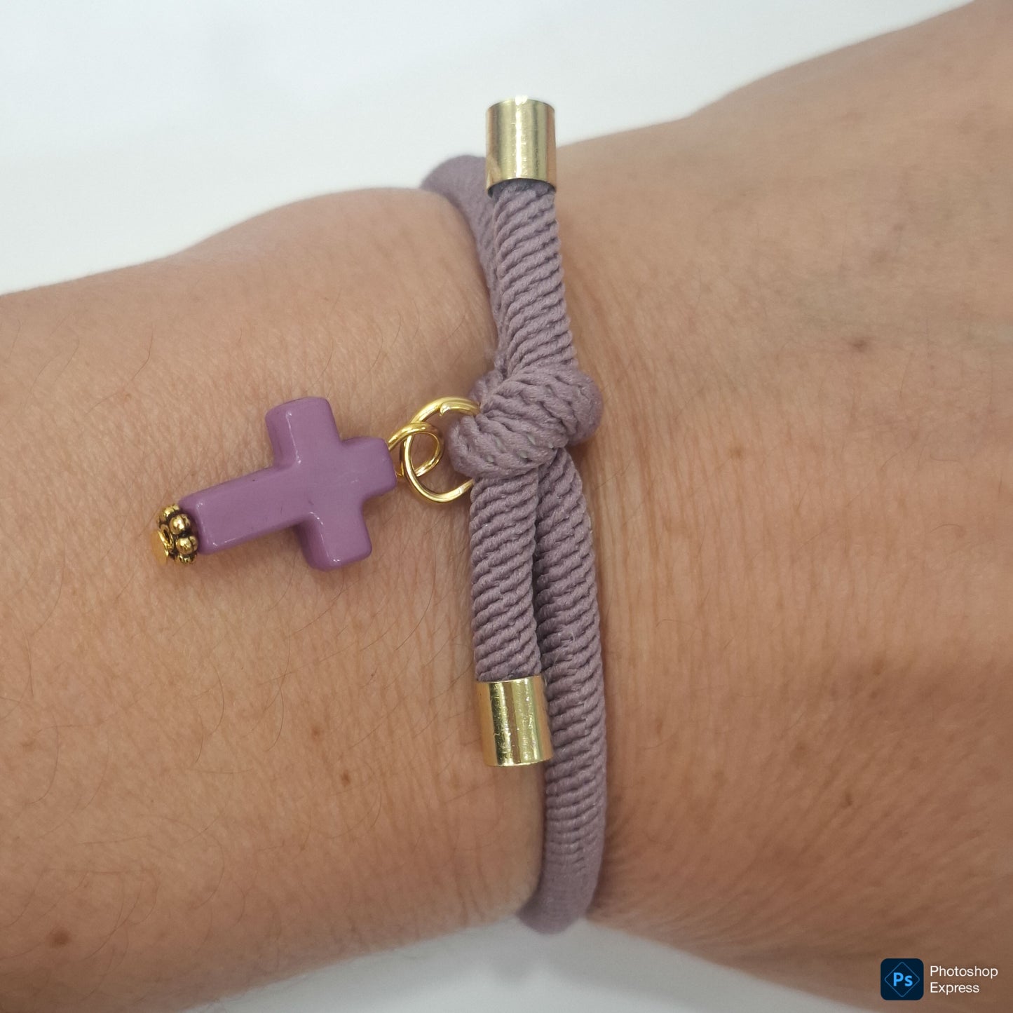 Pulsera nudo CRUZ