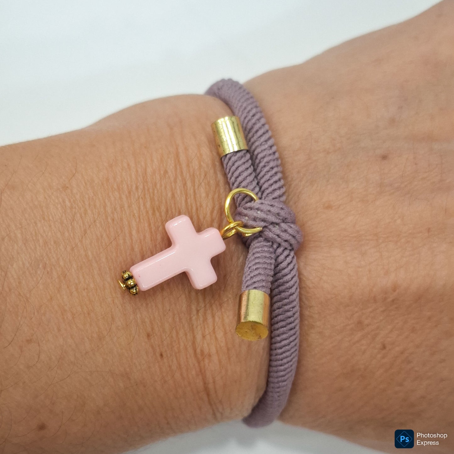 Pulsera nudo CRUZ