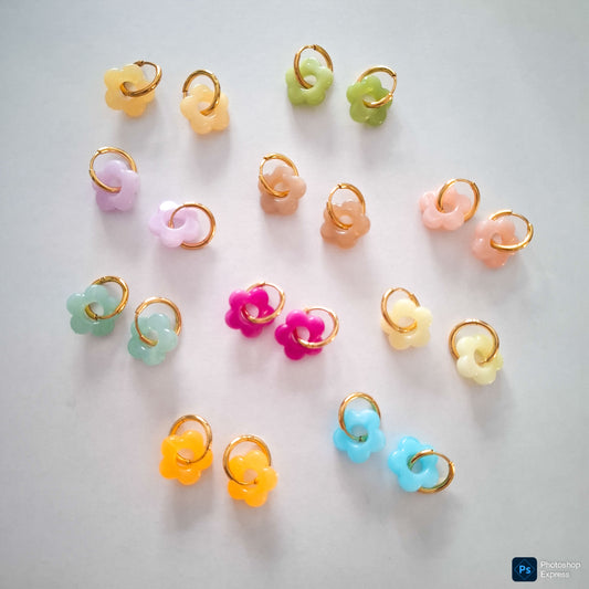 Pendientes ARO FLOR