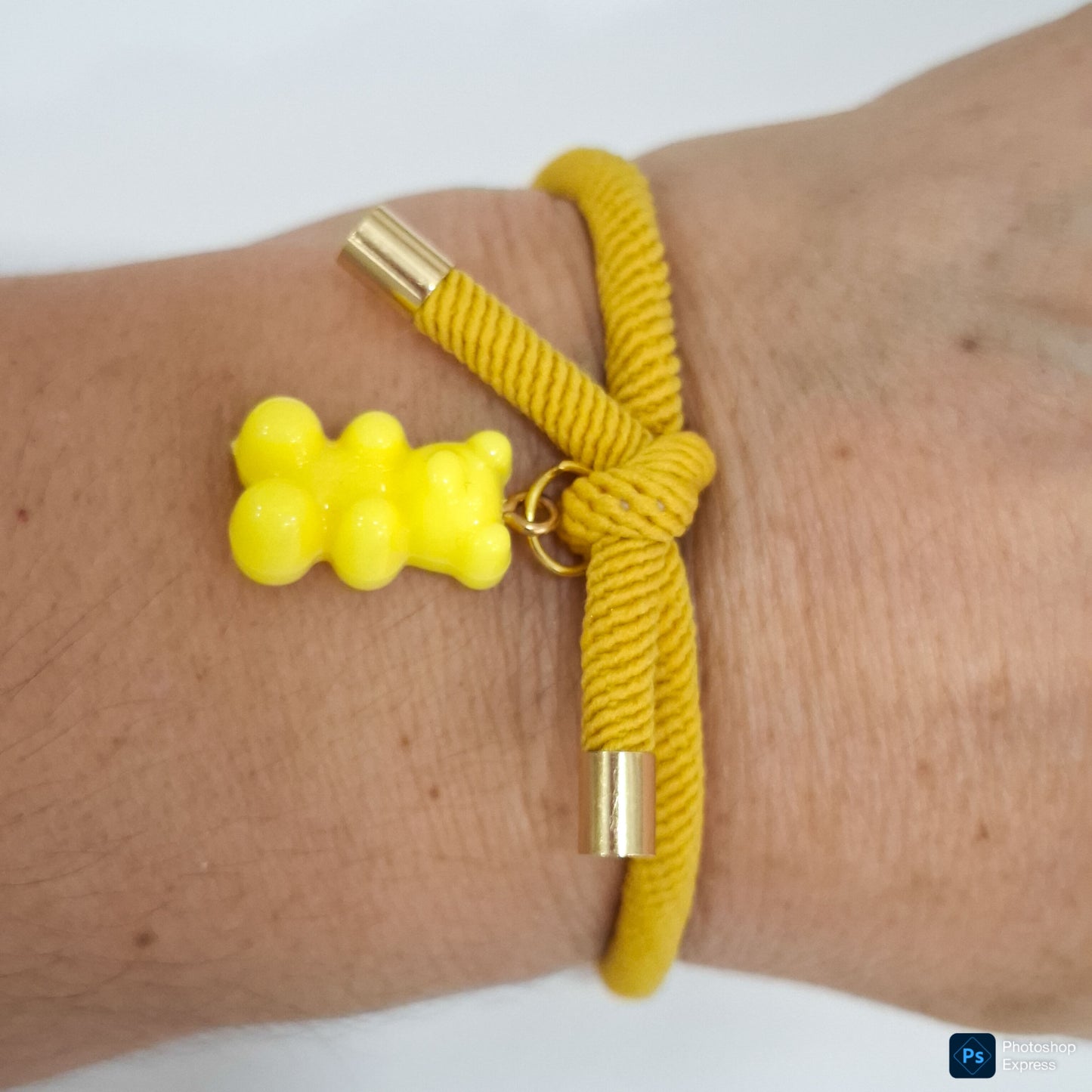 Pulsera nudo OSO acrílico