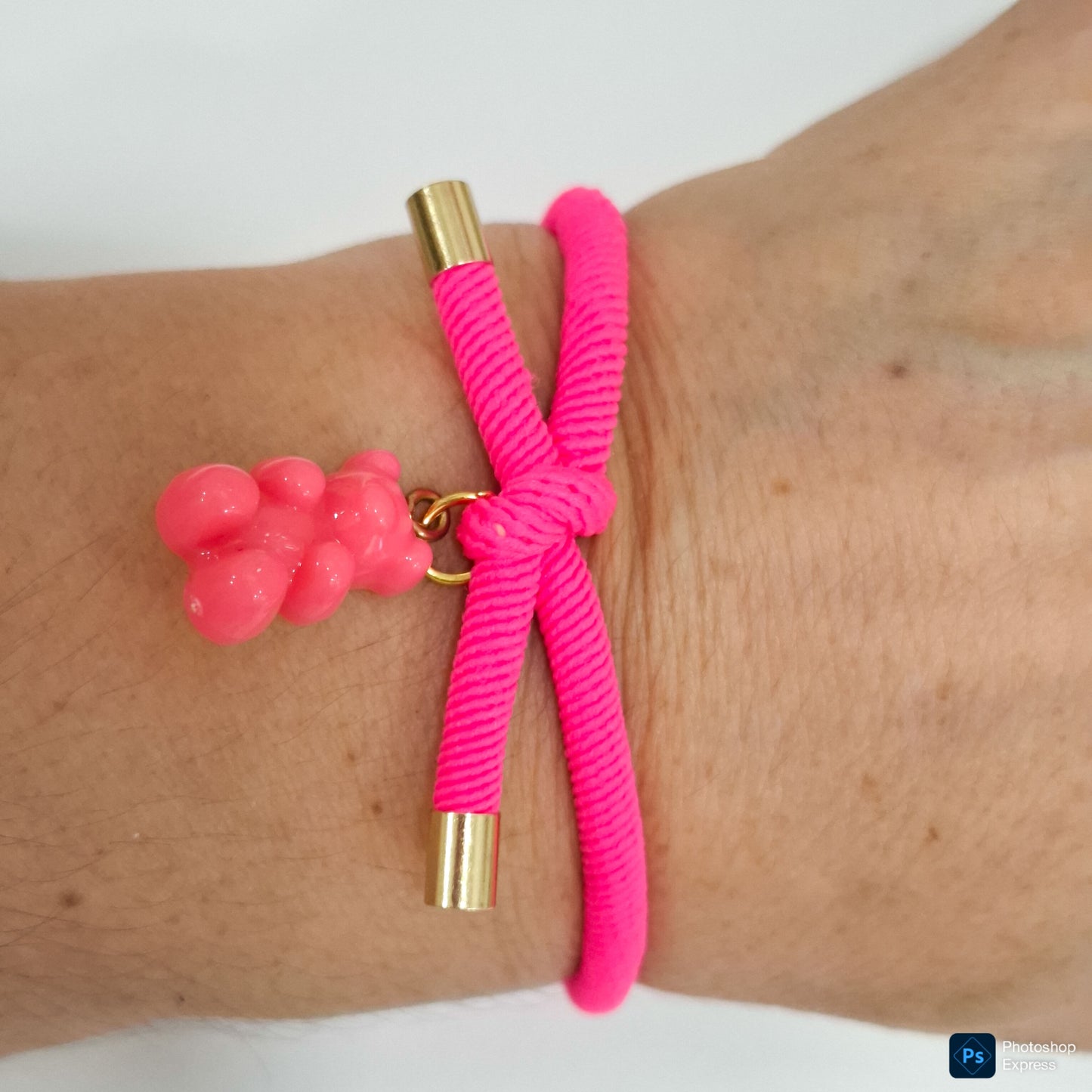 Pulsera nudo OSO acrílico